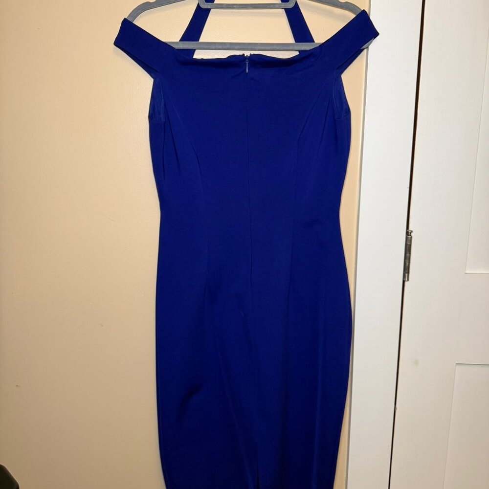 RALPH LAUREN Blue Dress - Size 10 - Picture 4 of 7